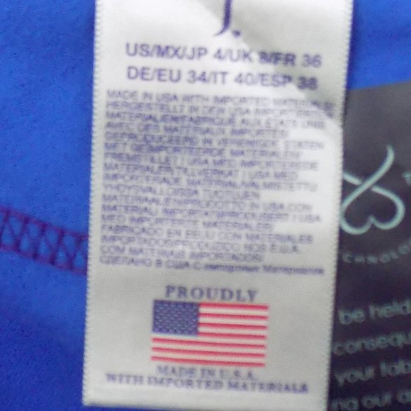 NYDJ Not Your Daughters Jeans Clarissa Ankle Blue Size 4 NWT - Picture 13 of 14